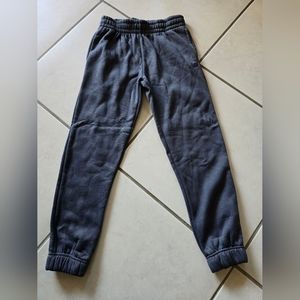 New Balance Boys' Active Fleece Jogger Pants, size M (10/12), Lead Gray